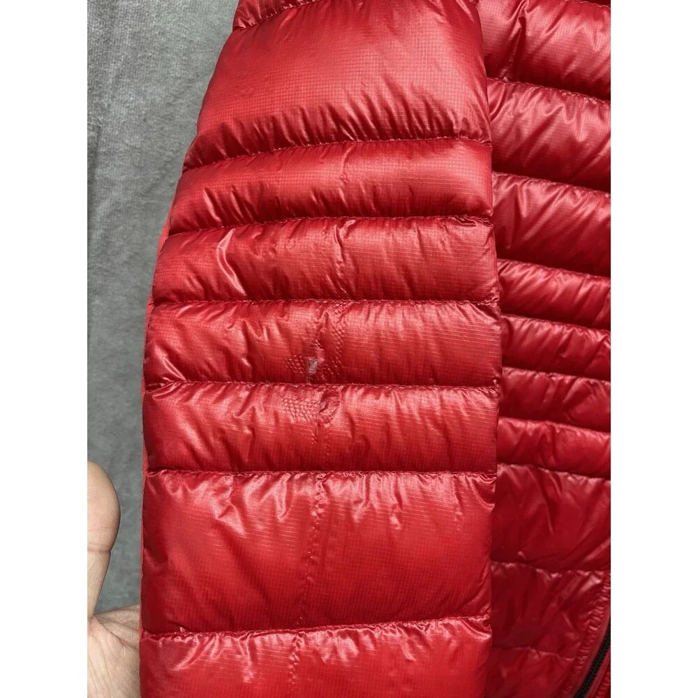 CANADA GOOSE HYBRIDGE LITE HOODY RED 2712L SMALL PACKABLE DOWN JACKET (READ) - Picture 9 of 15